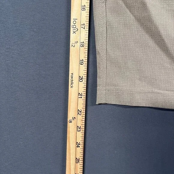 NEW PrAna Shorts Mens 40 Brown Tan 8 Inch Chino Lightweight Adventure Hybridizer - Picture 12 of 13